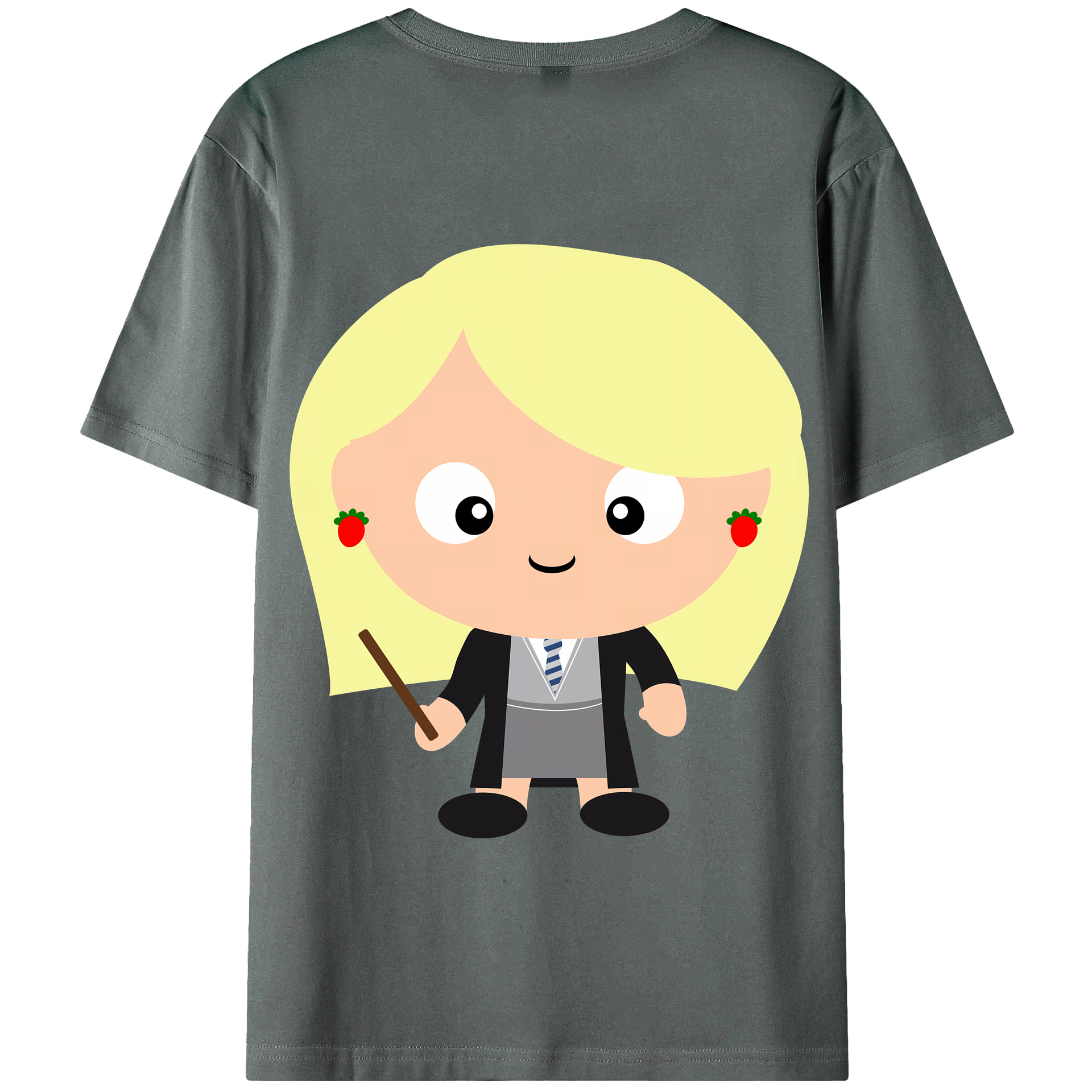（画像用） Harry Potter ハリー・ポッターシリーズ 綿100％半袖Tシャツ（背面プリント）
